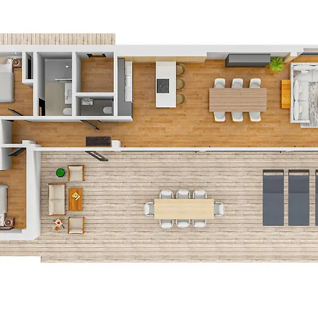Forest Deluxe Xl 4 Persons #722 Holiday home *